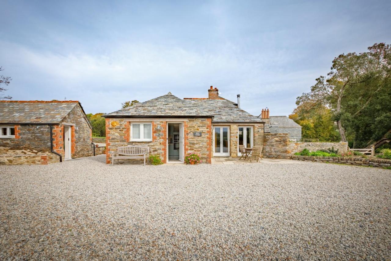 Bed and Breakfast Trewornan Manor Wadebridge Exterior foto