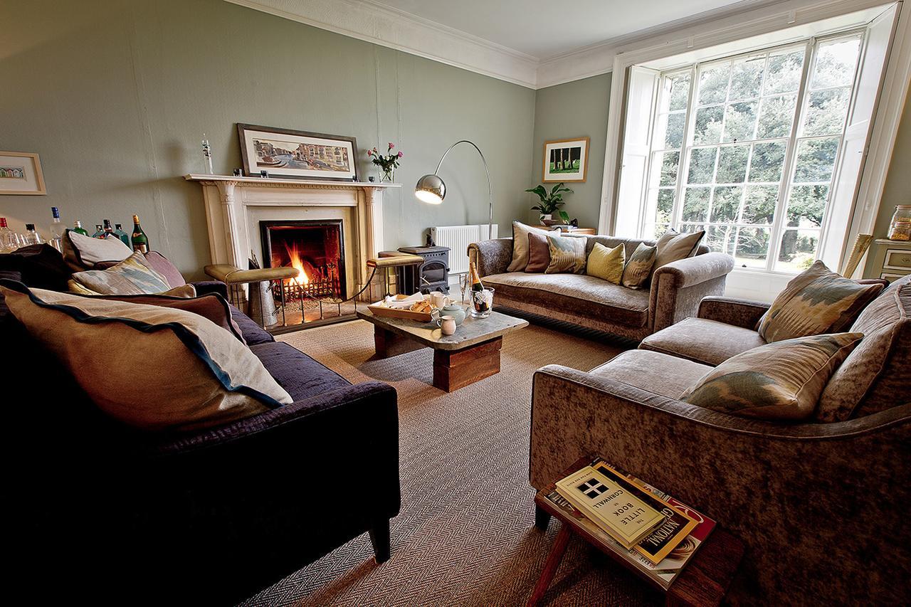 Bed and Breakfast Trewornan Manor Wadebridge Exterior foto